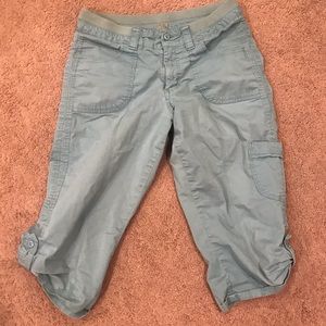 Riders by Lee turquoise blue capris